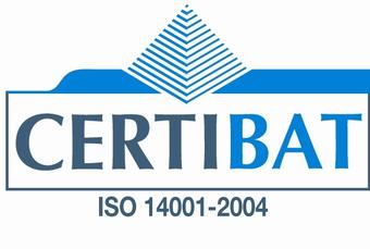Logo CERTIBAT ISO14001 V 2004
